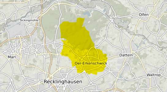 Immobilienpreisekarte Oer Erkenschwick